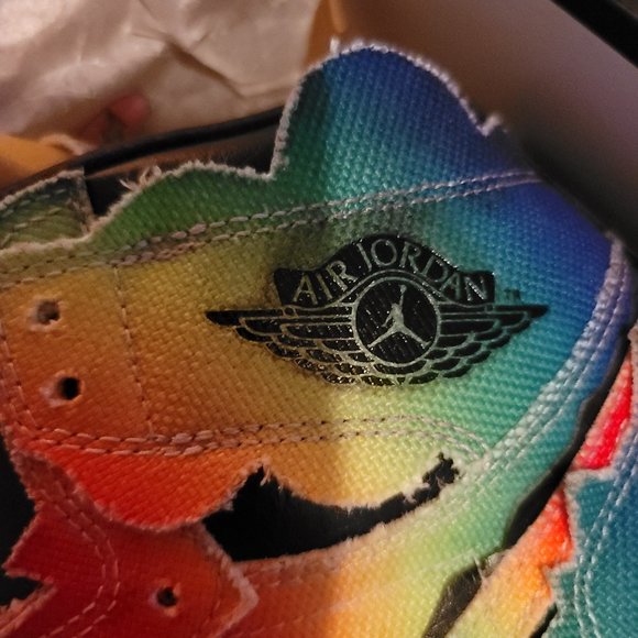 Size 9.5 - Jordan 1 Retro OG High x J Balvin Tie Dye main image 9
